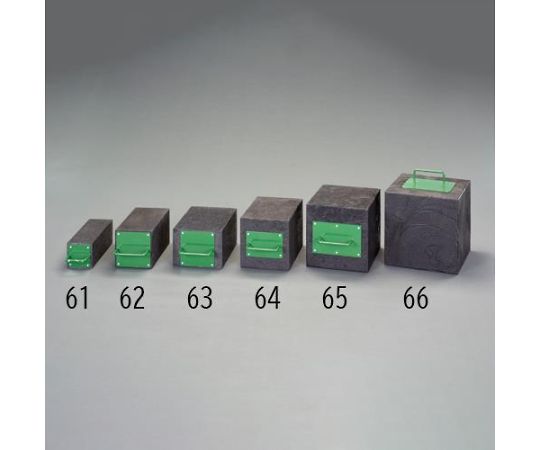 アズワン 樹脂製角材（取手付）　250×250×300mm EA993DS-65 1個