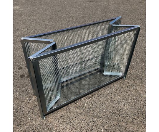 アズワン ダストボックス（スチール製）　1200×610×770mm/495L EA995AA-522 1台