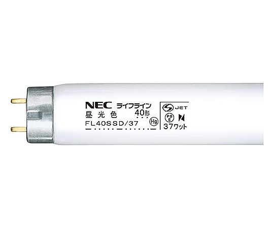 ホタルクス 直管蛍光灯グロースタータ40W 昼光色 25本 FL40SSD/37 1箱(25本入)