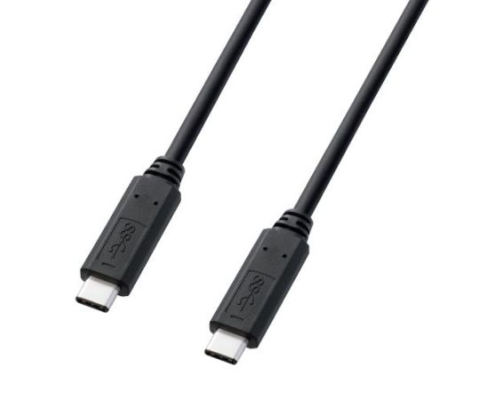 アズワン USBケーブル（C-C/USB3.0/PD対応） 2.0m EA764AC-52 1個