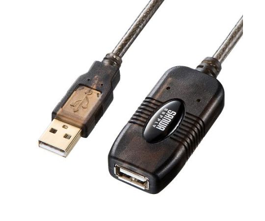 アズワン アクティブリピーターケーブル（USB2.0 TypeA-A） 20m EA764AF-26 1個