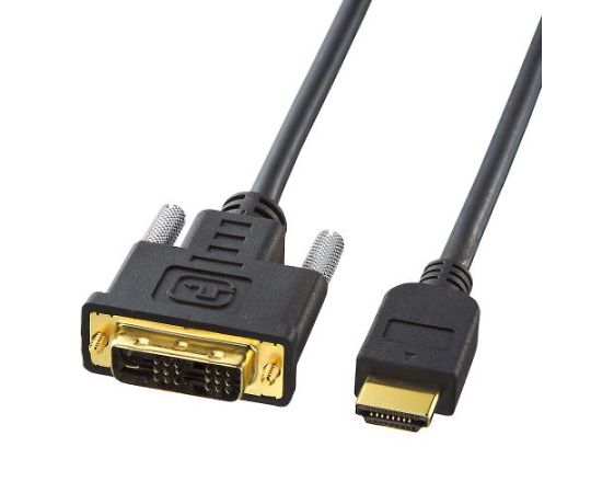 アズワン HDMI-DVIケーブル 5.0m EA940PM-144 1個