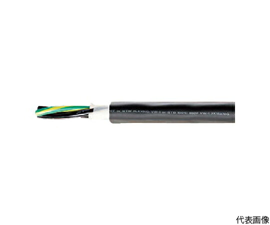 店内全品ポイント5倍★要エントリー★太陽ケーブルテック 電気機器電源用コード LF 100M UE/STO(N)/TC 3EX18AWG-100 1本|Shop de clinic店