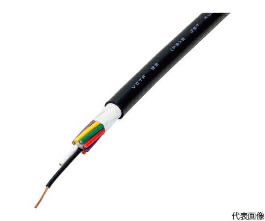 倉茂電気工 ビニソフト 100M VCTF22 8X2SQ-100 1本