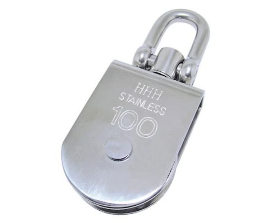 アズワン サンマブロック（ステンレス製） 100mm EA987HD-100 1個