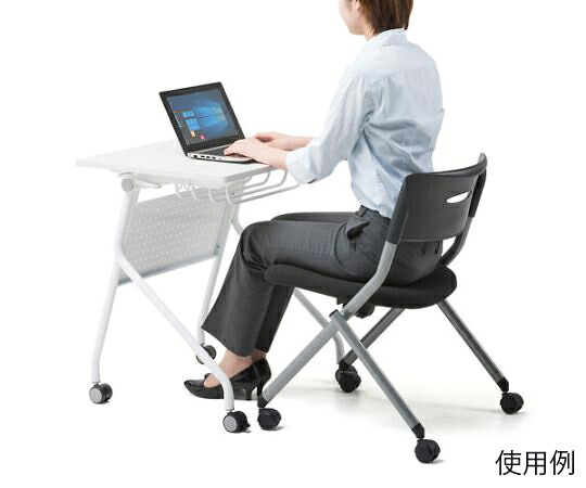アズワン 折りたたみデスク 650×500×700mm EA954HC-280A 1台