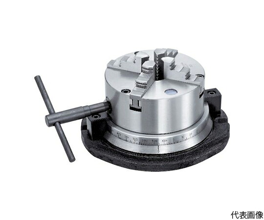トラスコ中山 簡易縦型ロータリーテーブル　外径200mm VSR-8 1台