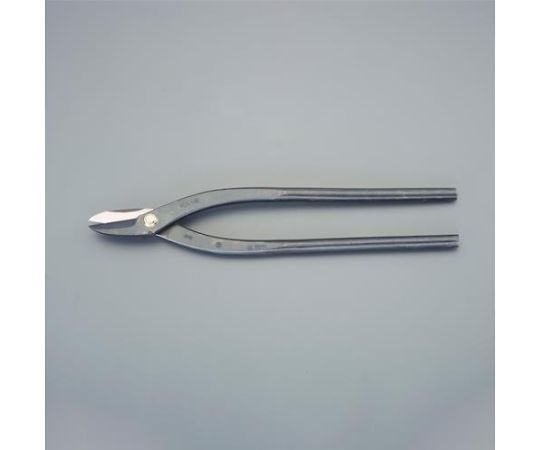 アズワン はさみ・金切（プロ用/厚物ステンレス用直刃） 410mm EA544RA-87 1丁