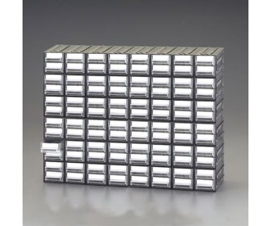 アズワン 連結収納（引き出し） 450×133×338mm/8列12段 EA661CM-26 1セット