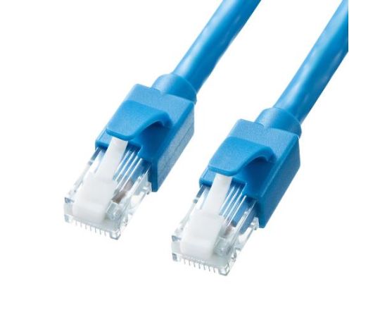 アズワン LANケーブル（CAT6/10Gbイーサネット対応/青） 50m EA764BB-191 1個 14,629円
