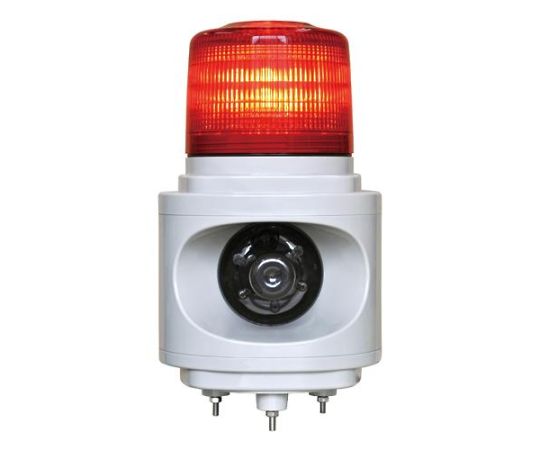 アズワン 鉄道車両入出庫言いきかせる灯（音吐御引き回し付/赤） AC100V EA864CW-56 1仕掛ける