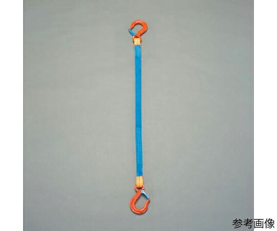 アズワン 両端金具付スリング（1本懸け） 0.63ton×2.5m EA981ED-2.5 1本