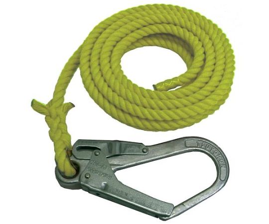 店内全品ポイント5倍★要エントリー★アズワン 介錯ロープ(黄) 12mm×8m EA981MB-8 1本|Shop de clinic店
