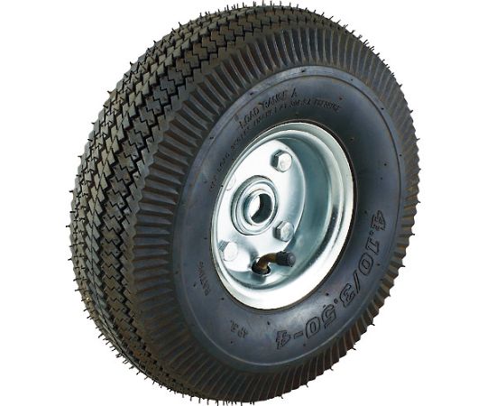 トラスコ中山 ドラム缶運搬車TDR-2用250mm空気入りタイヤ TDR-2-10C 1個