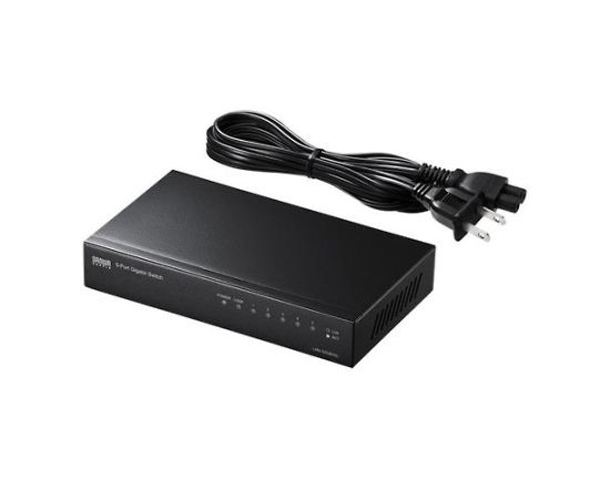 アズワン スイッチングハブ（ギガビット対応/5ポート/メタル筐体） EA764BY-56 1個