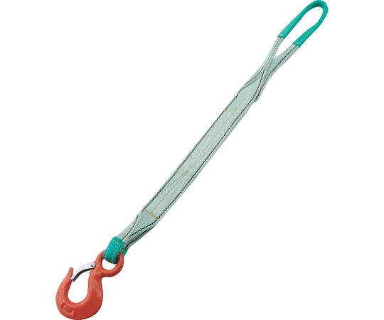 トラスコ中山 1本吊ベルトスリングセット 50mm幅×1m 最大使用荷重2t TPSH50-1P10 1セット