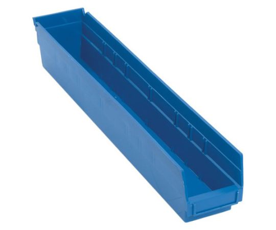 アズワン パーツトレー/ラック棚用（青/16個） 105x600x100mm EA661ED-2 1箱(16個入) 15,217円