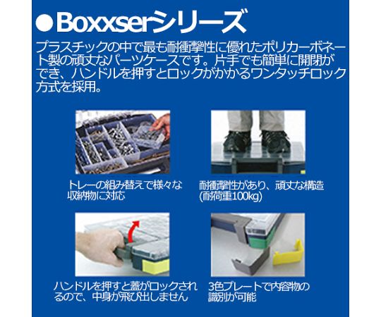 アズワン 部分品入れもの （ウレタン質問用紙付）421x361x55粍/外寸 EA661AC-31S 1仕掛ける
