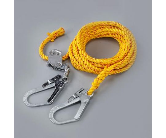 店内全品ポイント5倍★要エントリー★アズワン 親綱ロープ（水平用/緊張器付） 16mm&times;20m EA998MB-120 1本｜Shop de clinic店
