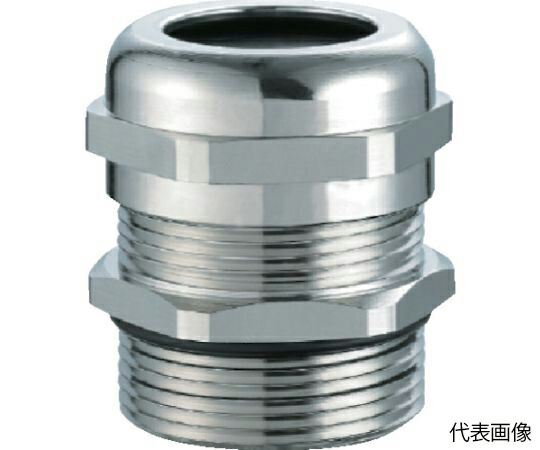 トラスコ中山 EMCケーブルグランド 適合ケーブル20～28mm M40×1.5 TM3228(4028)BRL-EMC-R 1個