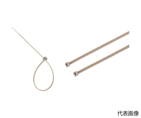 トラスコ中山 PEEK結束バンド 全長300mm引張強度539.0N（100本入） TPK-300SH 1袋(100本入)