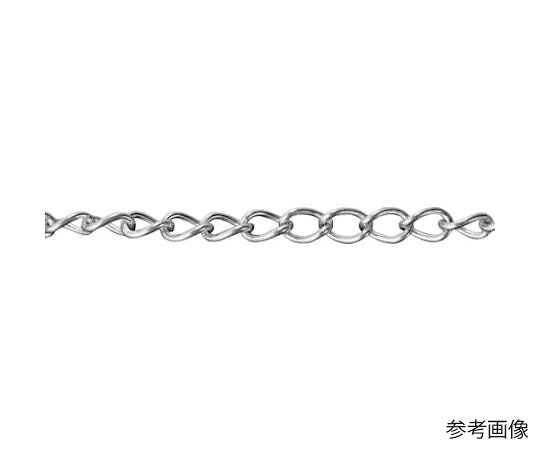 トラスコ中山 ステンレス鋼304マンテルチェーン 2.3mm×10M TSM123-10M 1本