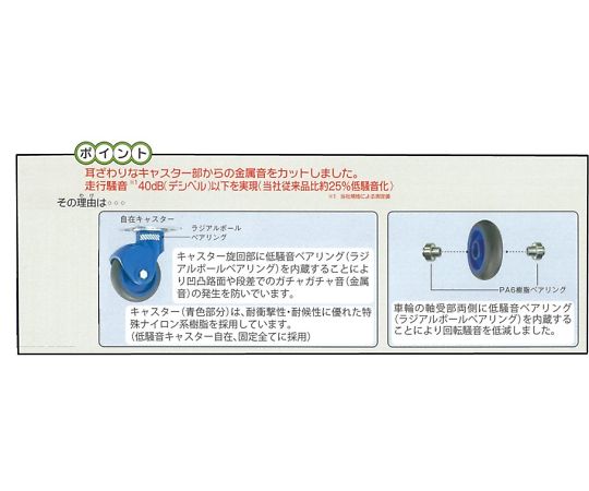 アズワン 持っていく車（打ちきり付） 670x490粍/200kg EA520BG-21 1台 花・ガーデン・DIY-その他