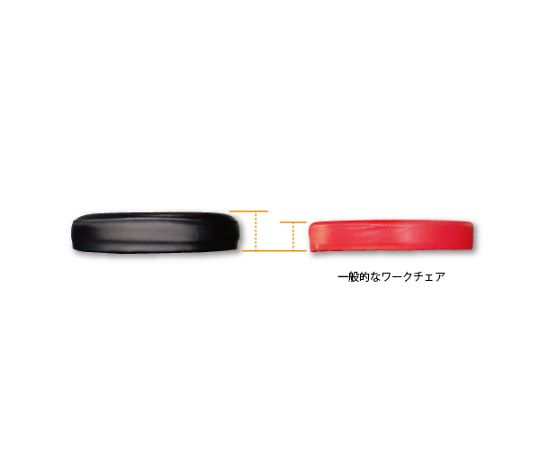 店内全品ポイント5倍★要エントリー★アズワン ワークチェア φ335x430-530mm EA956XN-31A 1台|Shop de clinic店