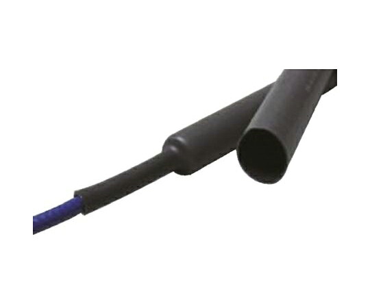 住友電工 熱収縮チューブ 収縮前 19.1mm 収縮後 8mm 黒 1袋（5個入） 3/4INX1.2M 1袋(5個入)