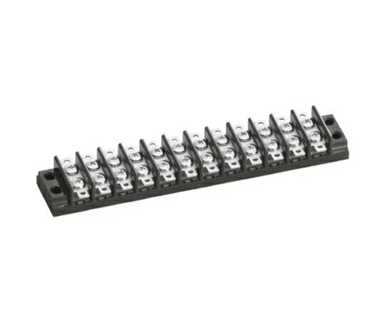 サトーパーツ 中継用端子台 12極 8mm ピッチ 1袋（5個入） ML-24-12P 1袋(5個入)