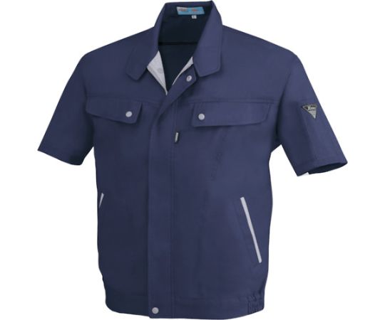 店内全品ポイント5倍★要エントリー★ジーベック 半袖ブルゾン 紺 5L 5010-10-5L 1着｜Shop de clinic店