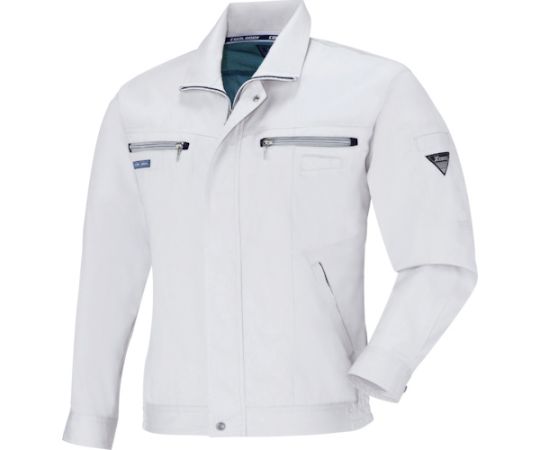 店内全品ポイント5倍★要エントリー★ジーベック 長袖ブルゾン クールグレー M 9654-206-M 1着|Shop de clinic店
