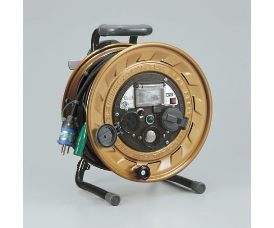 アズワン メタルセンサーリール（感度調整/漏電遮断）AC125V/30m EA815MS-32 1台