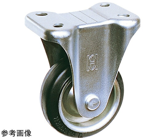 オーエッチ工業 固定車・ゴム 車輪：ゴム 許容荷重（kg）：330 車輪径D（mm）：250 OHK-250 1個