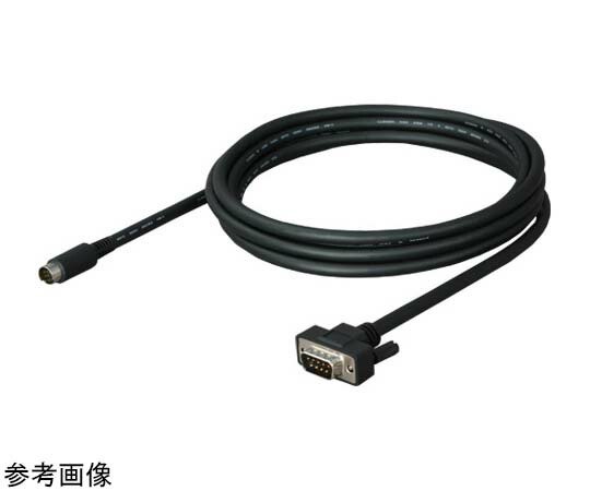 ダイヤトレンド 三菱表示器⇔三菱CPU直結/三菱シリアルコミュニケーションユニット接続用 RS-422ケーブル ミニDIN8P⇔D-SUB9P 5m D4RVM50 1本