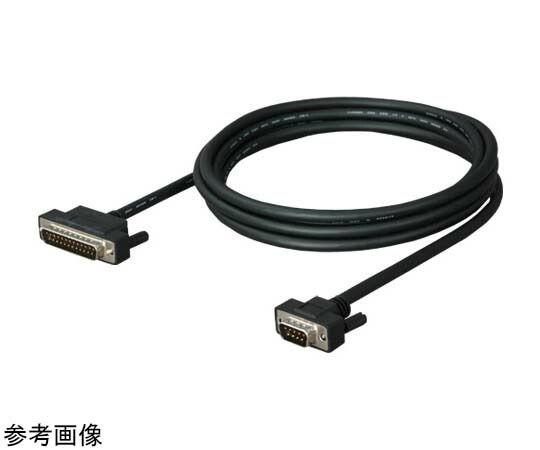 ダイヤトレンド 三菱表示器⇔三菱CPU直結/三菱シリアルコミュニケーションユニット接続用 RS-422ケーブル D-SUB25P⇔D-SUB9P 5m D4RVN50 1本