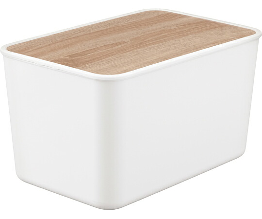 アイリスオーヤマ ナチュラルウッドボックス 白いこと 447×292×249粍 6個 NWB-45D 1箱(6個入)