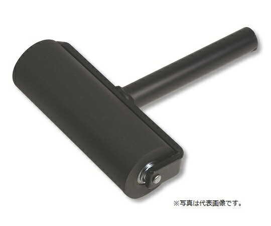 高翔産業 鉄柄 ゴムローラー（ベア入）50φ× 90mm  1本