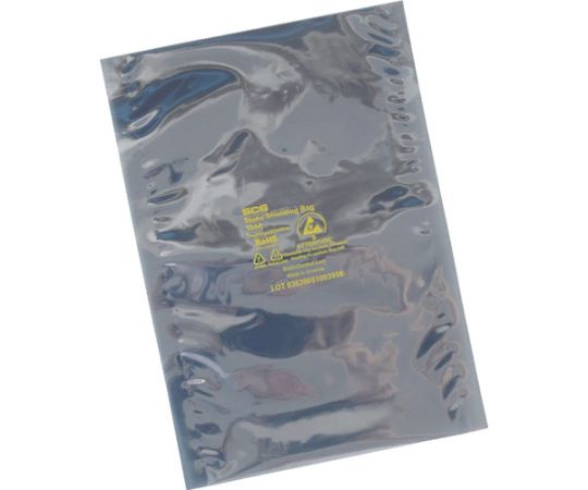 DESCO 静電気シールドバッグ フラットタイプ 152X203mm （100枚入） 10068 1箱(100枚入)