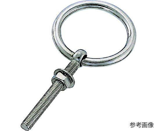 店内全品ポイント5倍★要エントリー★水本機械製作所 ステンレス 丸カンボルト(ブネジ)捻子径W-5/8 BR-16W 1個|Shop de clinic店