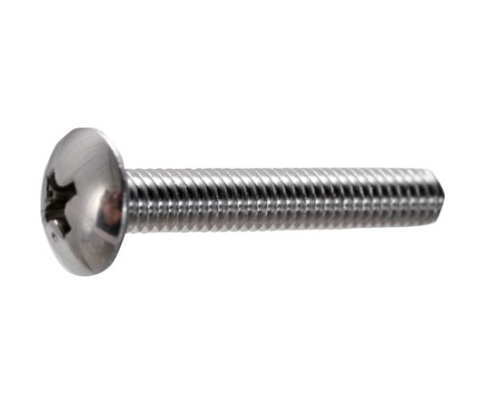 トラスコ中山 トラス頭小ねじ ステンレス 全ねじ M2.6×5 1700本入 ヘキサゴンパック S007-2605 1缶(1700本入)
