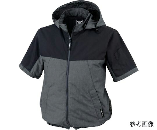 ジーベック 空調設備服半袖上衣 XE98026-990-4L 1着