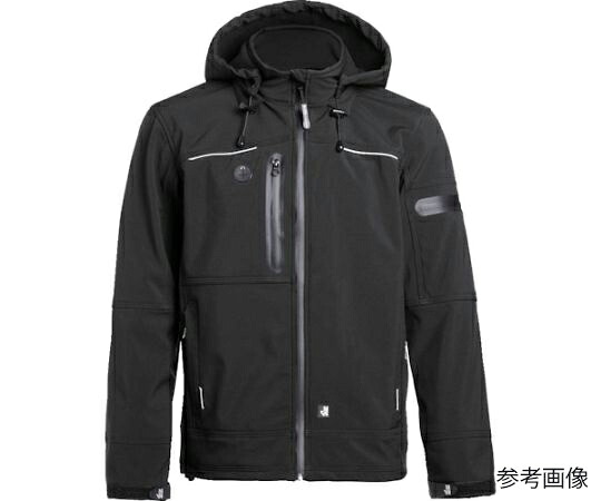 店内全品ポイント5倍★要エントリー★France Textile ワークジャケット フローレス ブラック Sサイズ 1133-BL-S 1着|Shop de clinic店