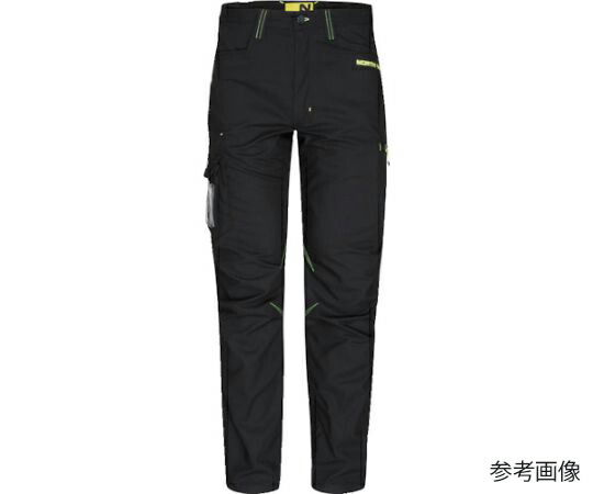France Textile ワークパンツ エドワード ブラック Mサイズ 1386-BL-M 1着