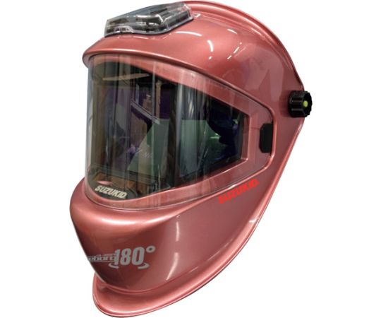 スター電器製造 液晶式自動遮光溶接面アイボーグ180°ロゼ EB-300PW/R 1個