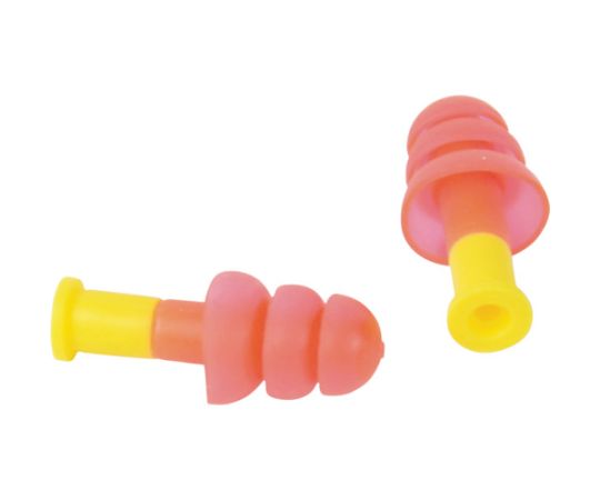 店内全品ポイント5倍★要エントリー★トラスコ中山 まとめ買い 耳栓 3段フランジタイプ 25dB 200組 TEF-25BOX 1箱(200組入)｜Shop de clinic店
