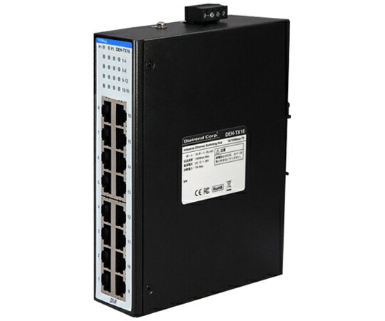 金剛石流行り 製作用イーサネットスイッチングハブ 100Base-TX印字機 DEH-TX16 1台
