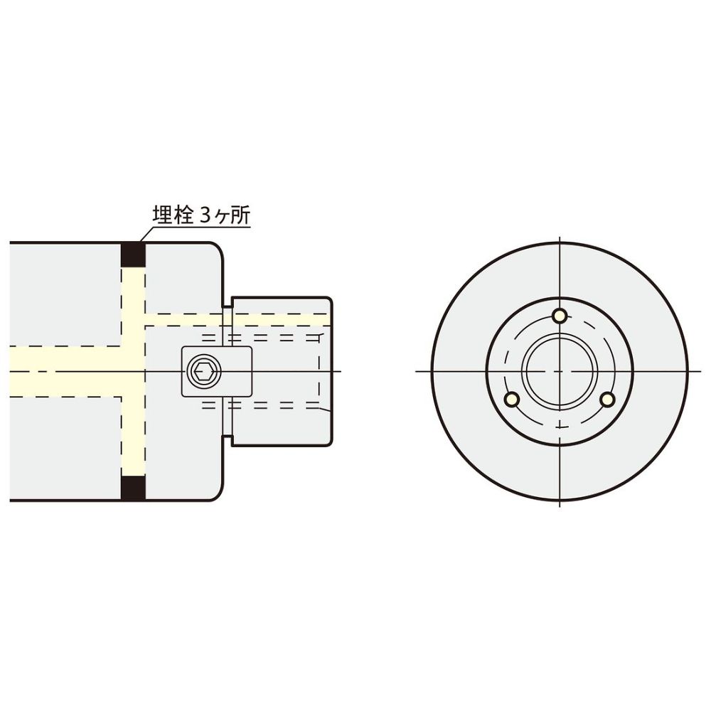 日研生み出すこと所 油絵の具大広間付高送ることカッタ用アーバ 1式 NBT50-FMH22-47-60