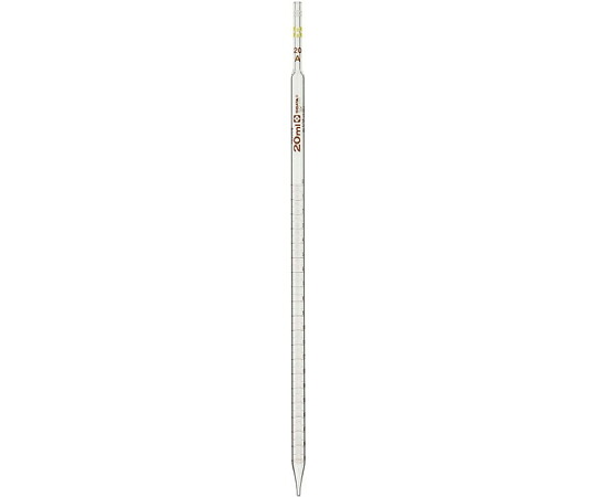 柴田科学 メスピペット先端目盛 スーパーグレード 20mL 10本 1ケース(10本入)