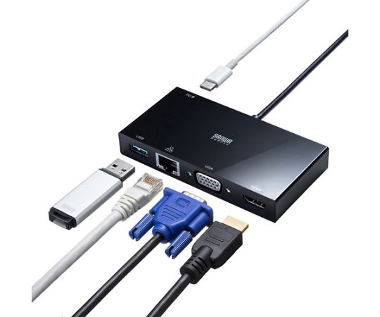 サンワサプライ [USB Type C] ﾓﾊﾞｲﾙﾄﾞｯｷﾝｸﾞｽﾃｰｼｮﾝ 1個 EA764BY-156